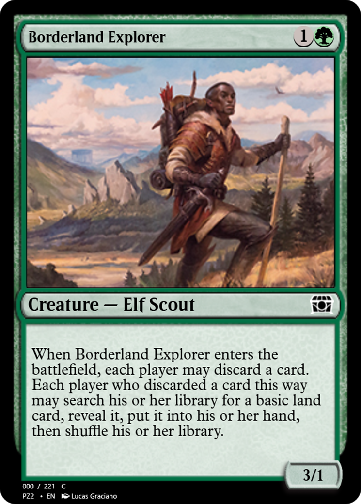 Image of Borderland Explorer (PZ2-65775) - Treasure Chest Foil