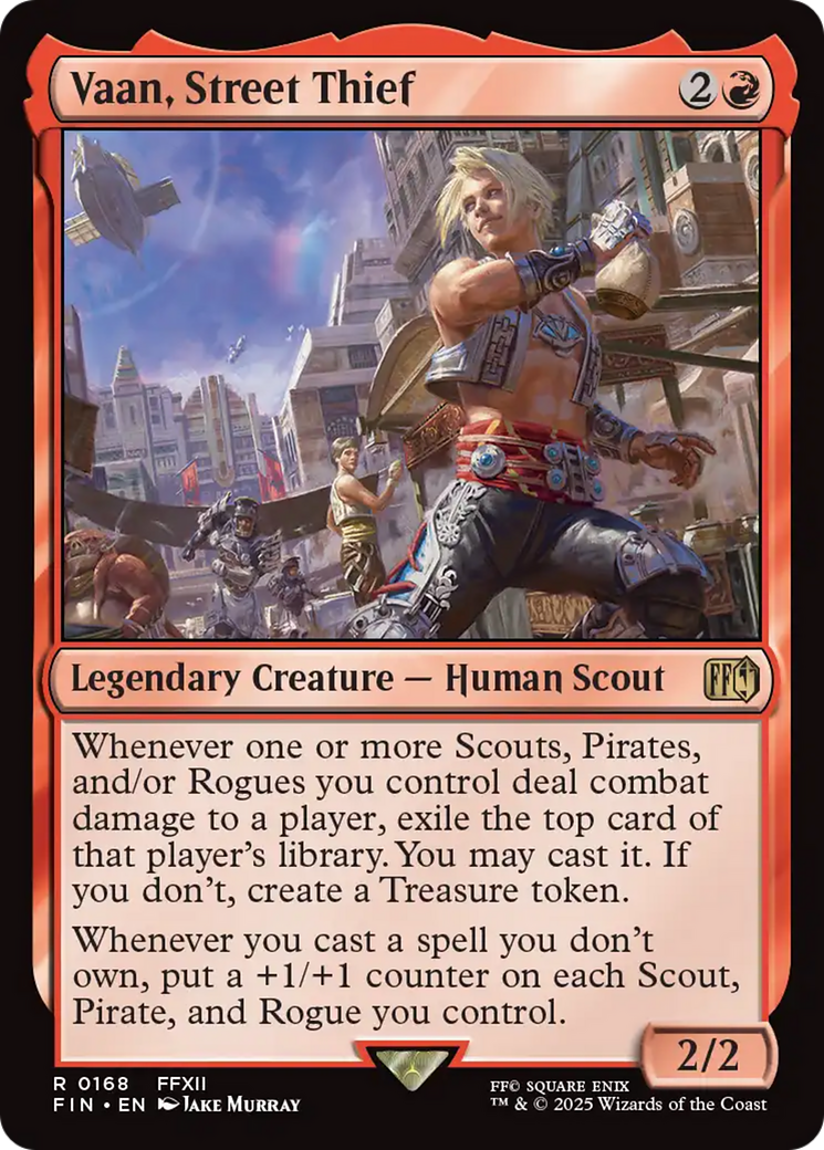 Image of Vaan, Street Thief (FIN-168) - FINAL FANTASY Foil