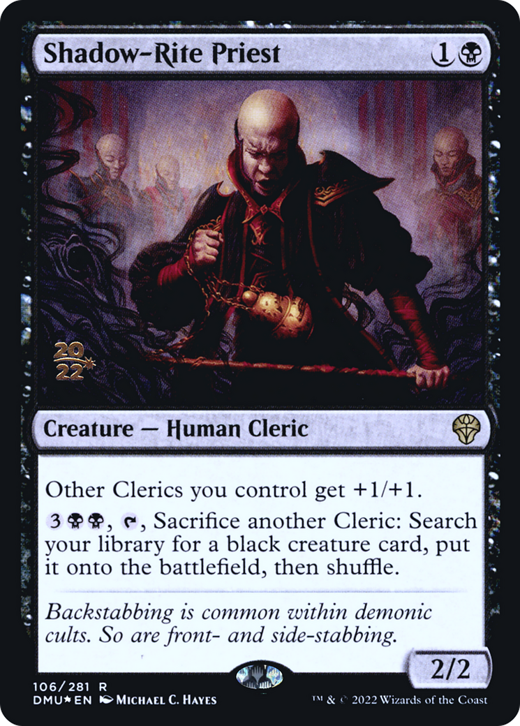 Image of Shadow-Rite Priest (PRE-106) - Dominaria United Promos Foil