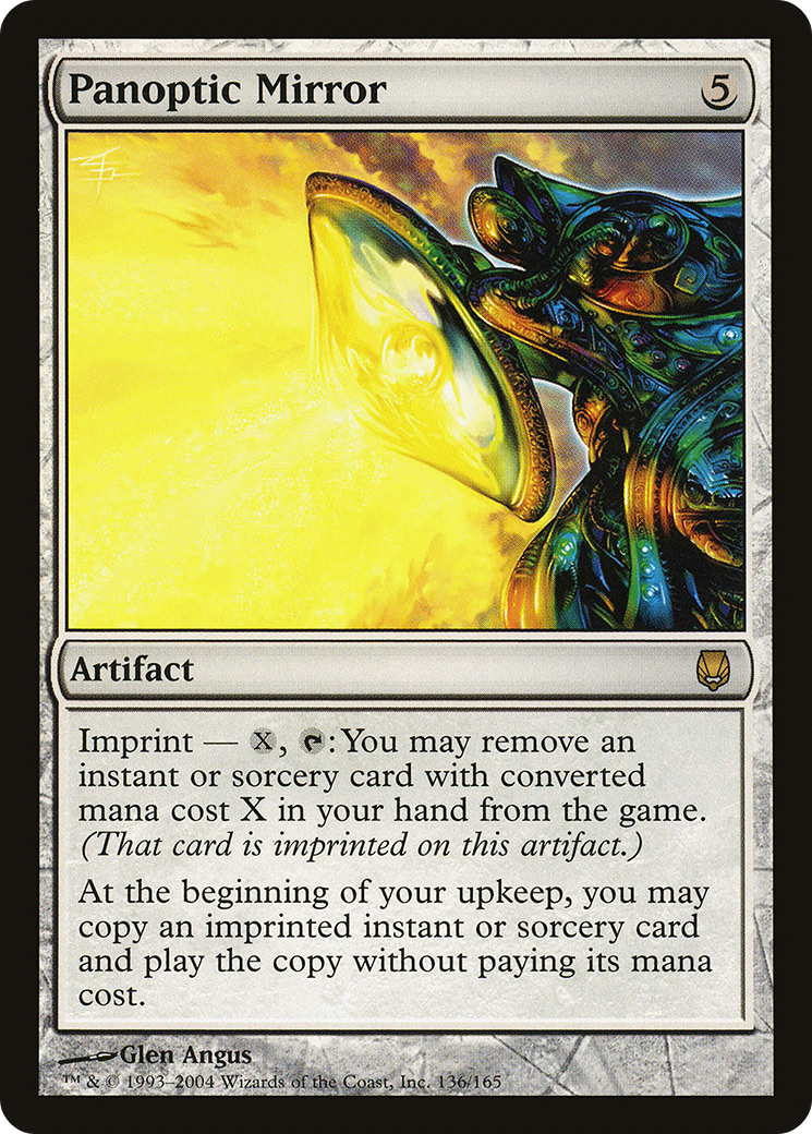 Image of Panoptic Mirror (DST-136) - Darksteel Foil
