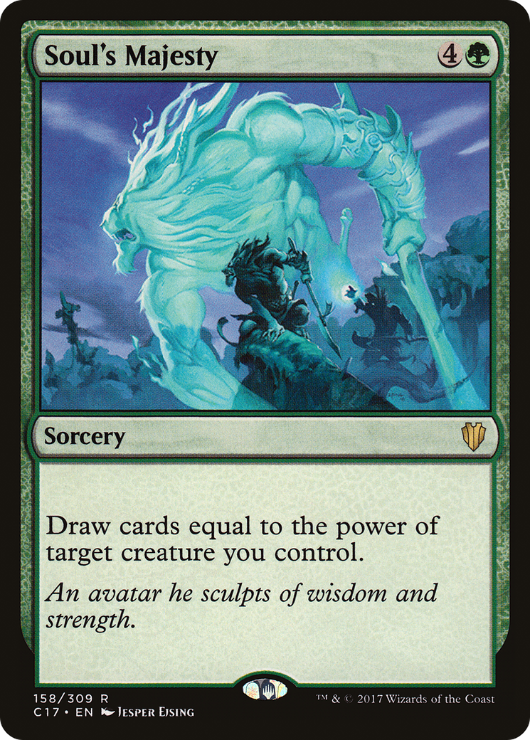 Image of Soul's Majesty (C17-158) - Commander 2017