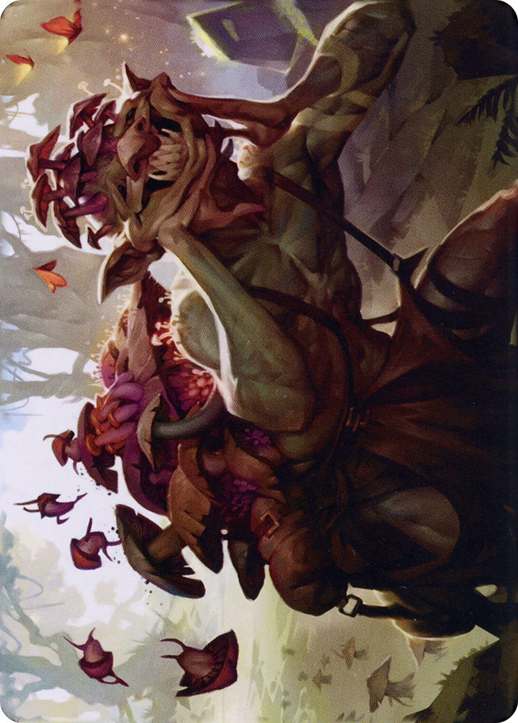 Image of Sprouting Goblin // Sprouting Goblin (ADMU-038) - Dominaria United Art Series (Borderless) Foil