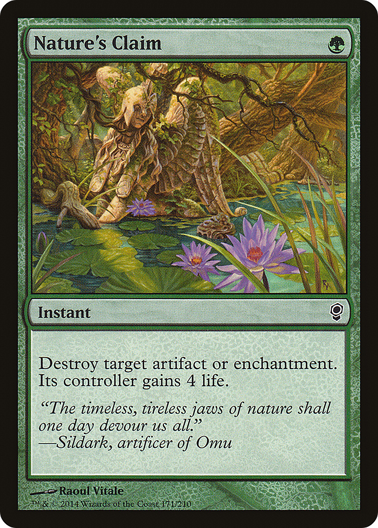 Image of Nature's Claim (CNS-171) - Conspiracy Foil