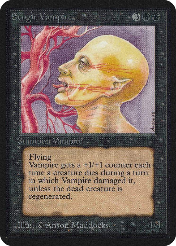 Image of Sengir Vampire (LEA-) - Limited Edition Alpha
