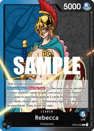 Image of Rebecca (039) (OP04-039) - Kingdoms of Intrigue