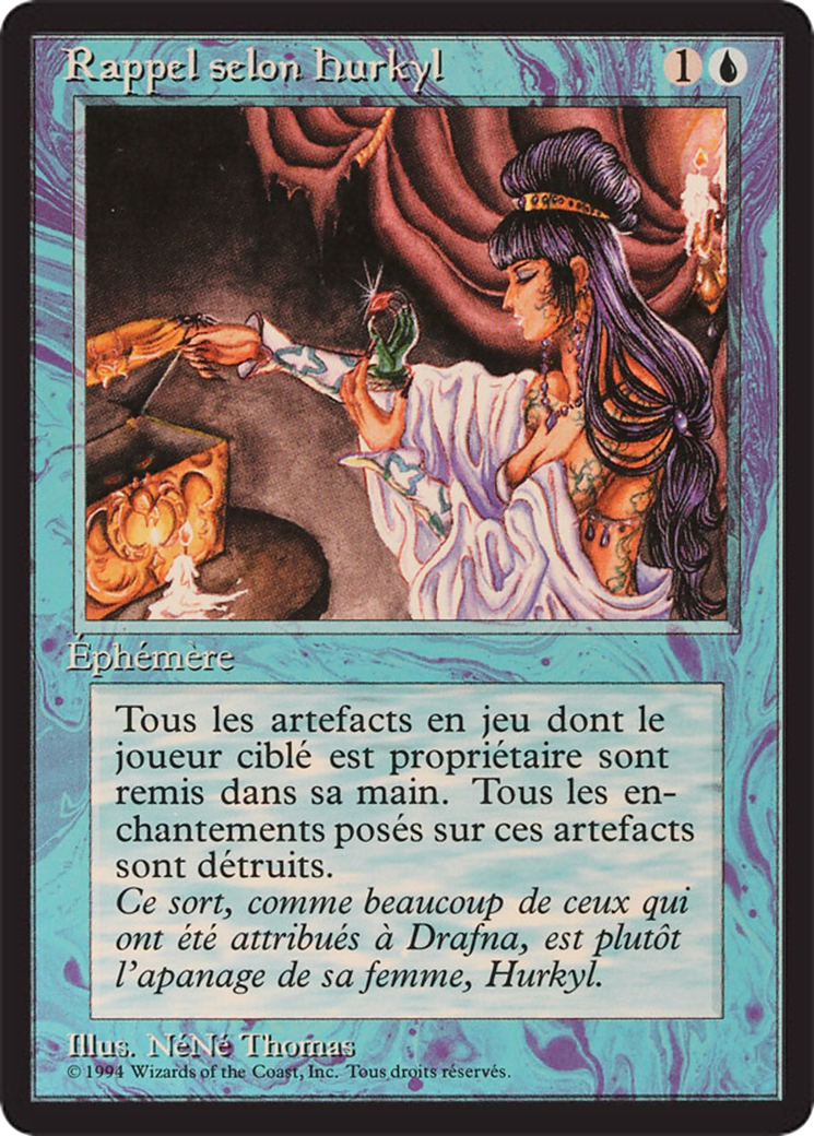 Image of Hurkyl's Recall (FBB-) - Foreign Black Border