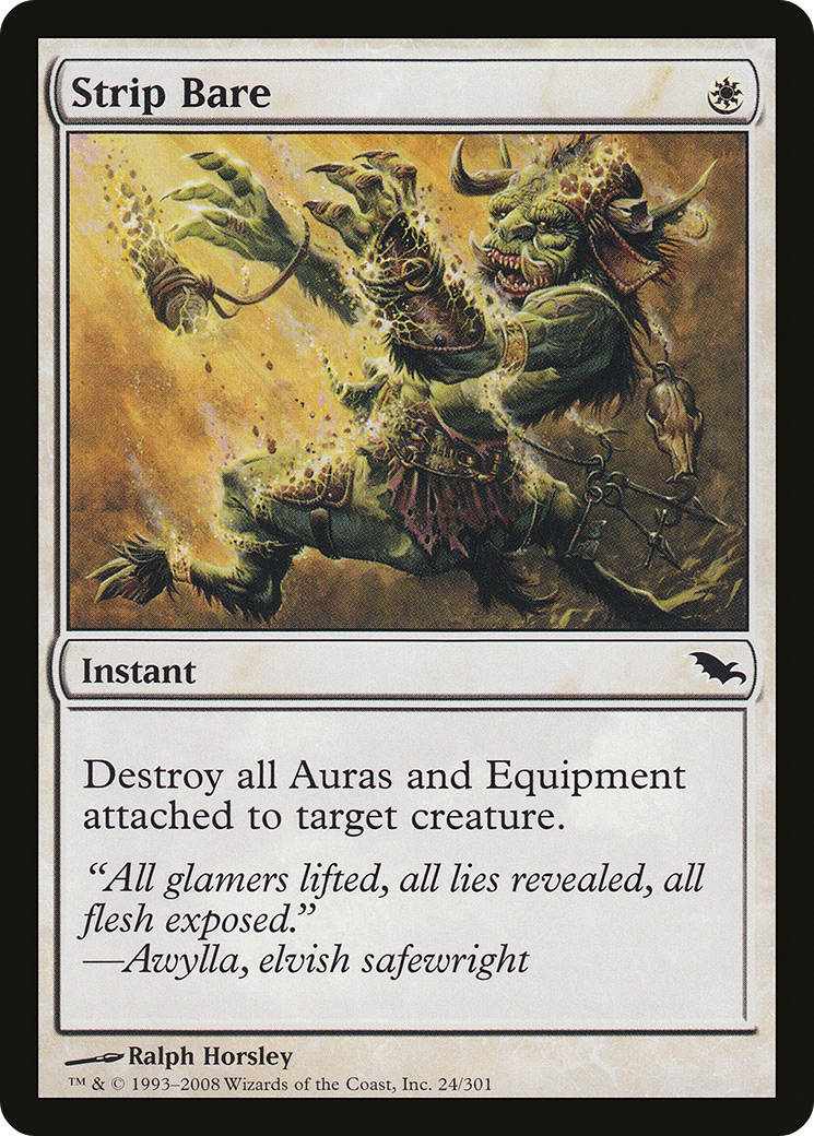 Image of Strip Bare (SHM-024) - Shadowmoor