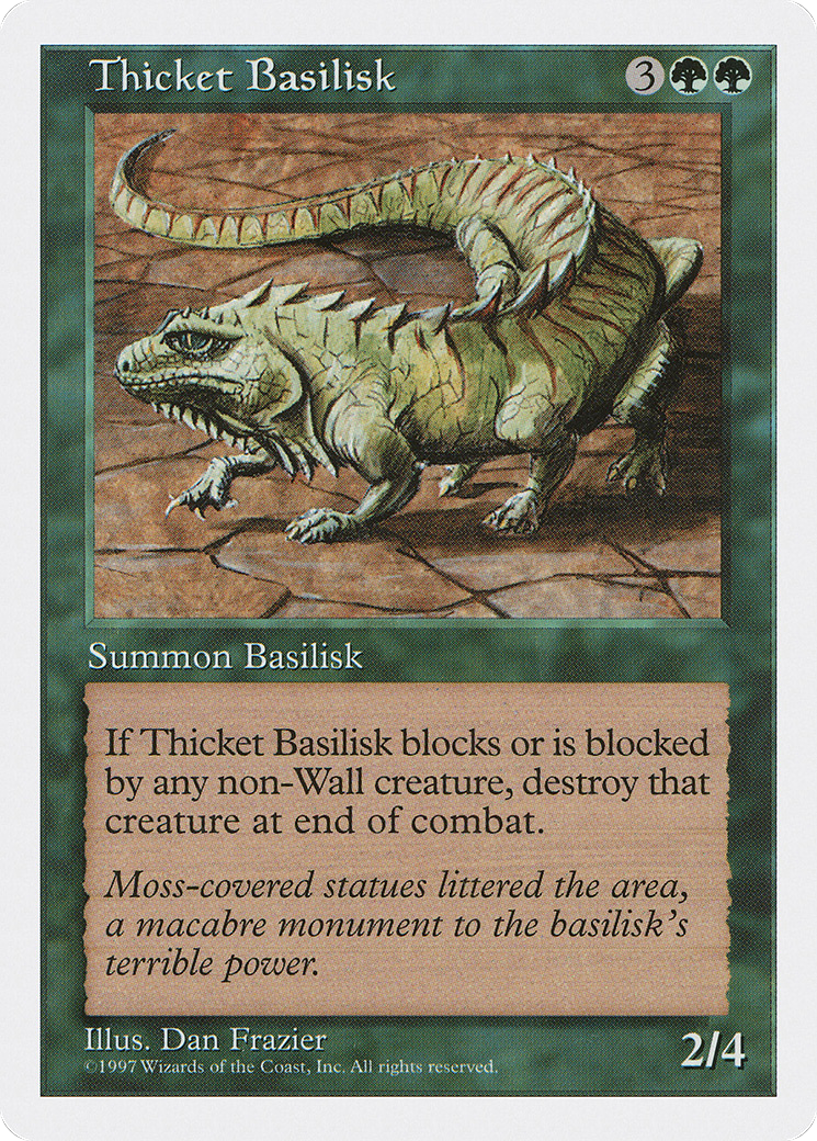 Image of Thicket Basilisk (5ED-) - Fifth Edition