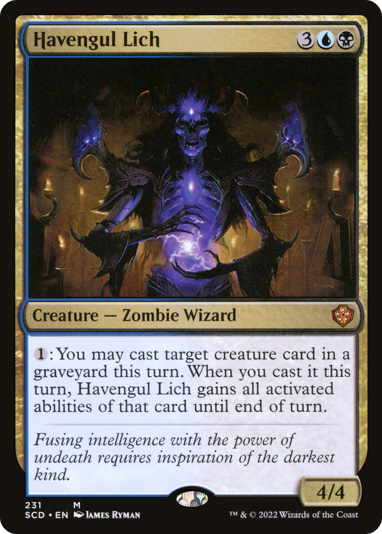 Image of Havengul Lich (SCD-231) - Starter Commander Decks