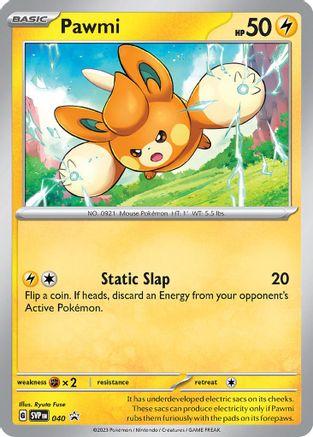 Image of Pawmi 040  - Holofoil SV Scarlet & Violet Promo Cards - Promo