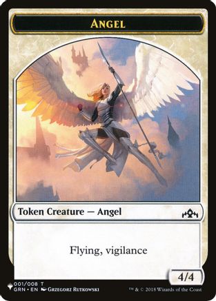 Image of Angel // Warrior Double-Sided Token (LIST-1 // 17) - The List Reprints