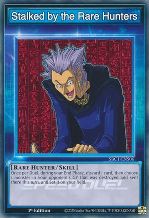 Image of Stalked by the Rare Hunters (SBC1-ENS06) - Speed Duel: Streets of Battle City 1st Edition