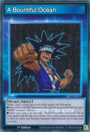 Image of A Bountiful Ocean (SBC1-ENS11) - Speed Duel: Streets of Battle City 1st Edition