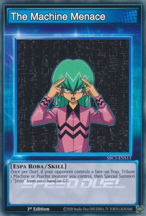 Image of The Machine Menace (SBC1-ENS13) - Speed Duel: Streets of Battle City 1st Edition