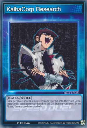 Image of KaibaCorp Research (SBC1-ENS18) - Speed Duel: Streets of Battle City 1st Edition