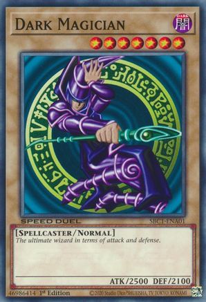 Image of Dark Magician (A) (SBC1-ENA01) - Speed Duel: Streets of Battle City 1st Edition