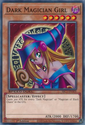 Image of Dark Magician Girl (SBC1-ENA05) - Speed Duel: Streets of Battle City 1st Edition