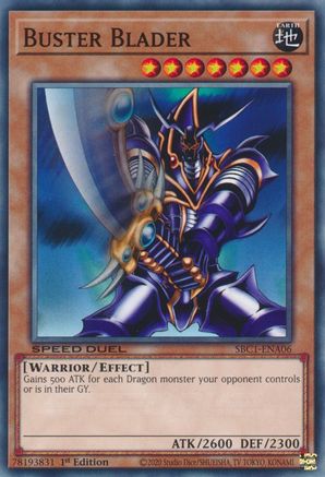 Image of Buster Blader (SBC1-ENA06) - Speed Duel: Streets of Battle City 1st Edition