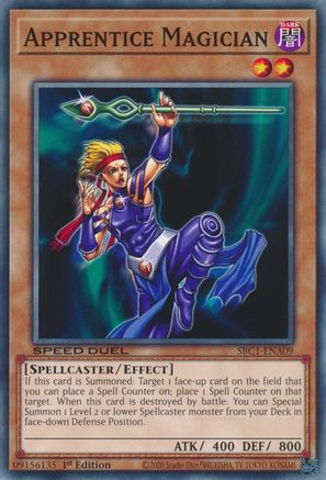 Image of Apprentice Magician (SBC1-ENA09) - Speed Duel: Streets of Battle City 1st Edition