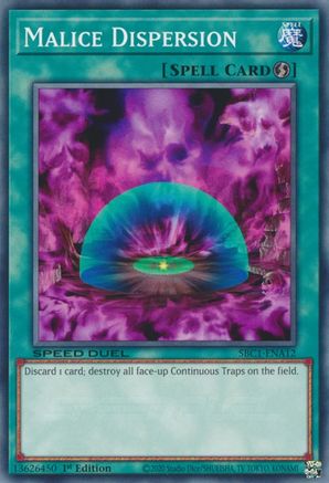 Image of Malice Dispersion (SBC1-ENA12) - Speed Duel: Streets of Battle City 1st Edition