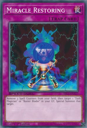 Image of Miracle Restoring (SBC1-ENA17) - Speed Duel: Streets of Battle City 1st Edition