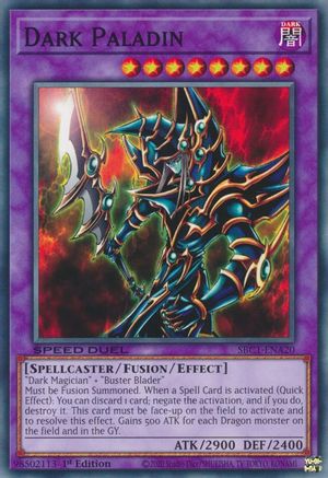 Image of Dark Paladin (SBC1-ENA20) - Speed Duel: Streets of Battle City 1st Edition