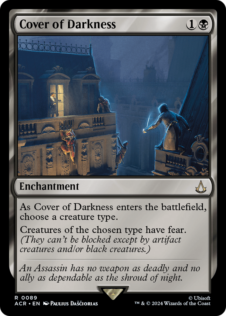 Image of Cover of Darkness (ACR-089) - Assassin's Creed Foil