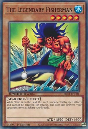 Image of The Legendary Fisherman (SBC1-ENC01) - Speed Duel: Streets of Battle City 1st Edition