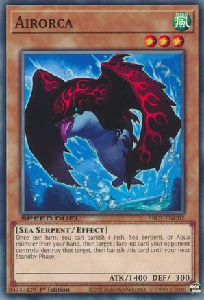 Image of Airorca (SBC1-ENC02) - Speed Duel: Streets of Battle City 1st Edition