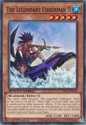 Image of The Legendary Fisherman II (SBC1-ENC10) - Speed Duel: Streets of Battle City 1st Edition