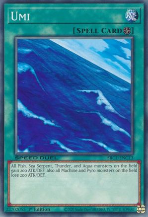 Image of Umi (SBC1-ENC13) - Speed Duel: Streets of Battle City 1st Edition