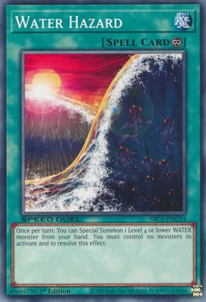 Image of Water Hazard (SBC1-ENC14) - Speed Duel: Streets of Battle City 1st Edition