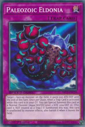 Image of Paleozoic Eldonia (SBC1-ENC20) - Speed Duel: Streets of Battle City 1st Edition
