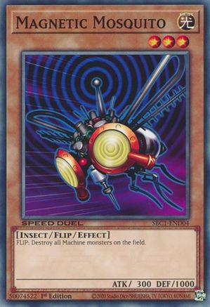 Image of Magnetic Mosquito (SBC1-END04) - Speed Duel: Streets of Battle City 1st Edition
