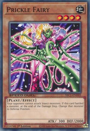 Image of Prickle Fairy (SBC1-END05) - Speed Duel: Streets of Battle City 1st Edition