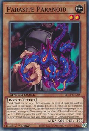 Image of Parasite Paranoid (SBC1-END08) - Speed Duel: Streets of Battle City 1st Edition
