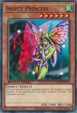 Image of Insect Princess (SBC1-END10) - Speed Duel: Streets of Battle City 1st Edition