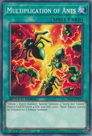 Image of Multiplication of Ants (SBC1-END13) - Speed Duel: Streets of Battle City 1st Edition