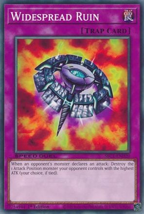 Image of Widespread Ruin (SBC1-END20) - Speed Duel: Streets of Battle City 1st Edition
