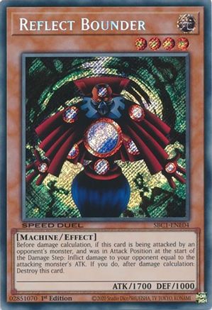 Image of Reflect Bounder (Secret Rare) (SBC1-ENE04) - Speed Duel: Streets of Battle City 1st Edition