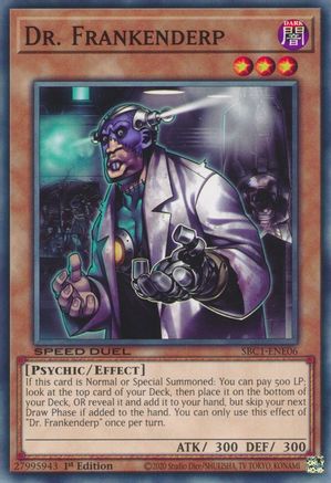 Image of Dr. Frankenderp (SBC1-ENE06) - Speed Duel: Streets of Battle City 1st Edition