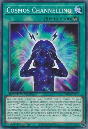 Image of Cosmos Channelling (SBC1-ENE12) - Speed Duel: Streets of Battle City 1st Edition
