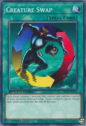 Image of Creature Swap (SBC1-ENE17) - Speed Duel: Streets of Battle City 1st Edition