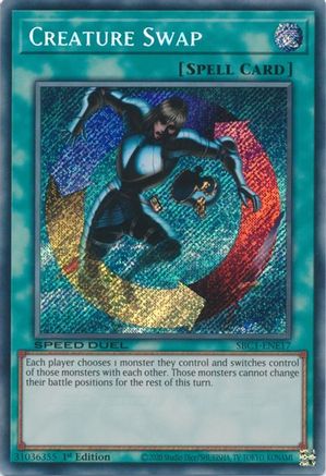 Image of Creature Swap (Secret Rare) (SBC1-ENE17) - Speed Duel: Streets of Battle City 1st Edition