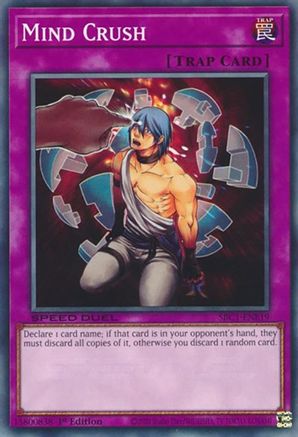 Image of Mind Crush (SBC1-ENE19) - Speed Duel: Streets of Battle City 1st Edition