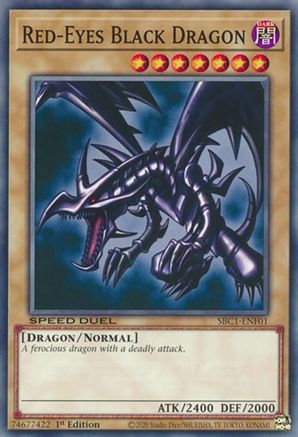 Image of Red-Eyes Black Dragon (SBC1-ENF01) - Speed Duel: Streets of Battle City 1st Edition