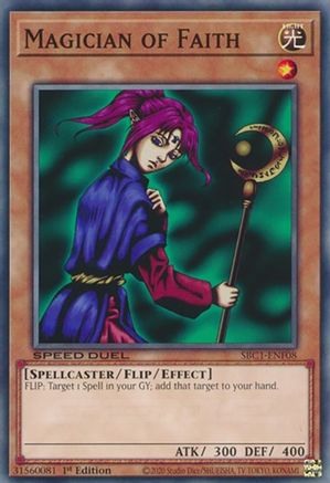 Image of Magician of Faith (F) (SBC1-ENF08) - Speed Duel: Streets of Battle City 1st Edition