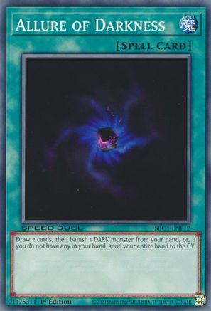 Image of Allure of Darkness (SBC1-ENF12) - Speed Duel: Streets of Battle City 1st Edition