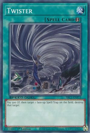 Image of Twister (SBC1-ENF13) - Speed Duel: Streets of Battle City 1st Edition