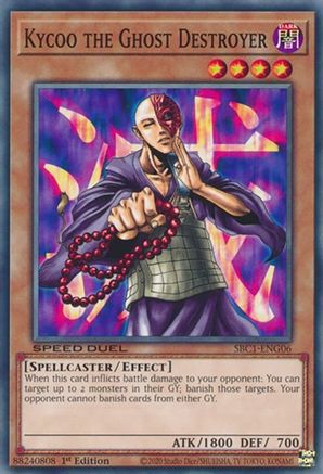 Image of Kycoo the Ghost Destroyer (SBC1-ENG06) - Speed Duel: Streets of Battle City 1st Edition